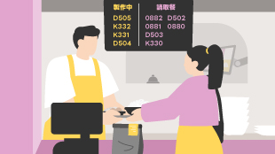 叫號取餐