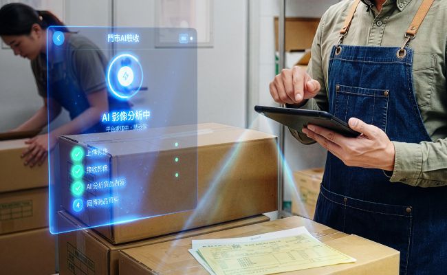 AI 影像辨識驗收貨