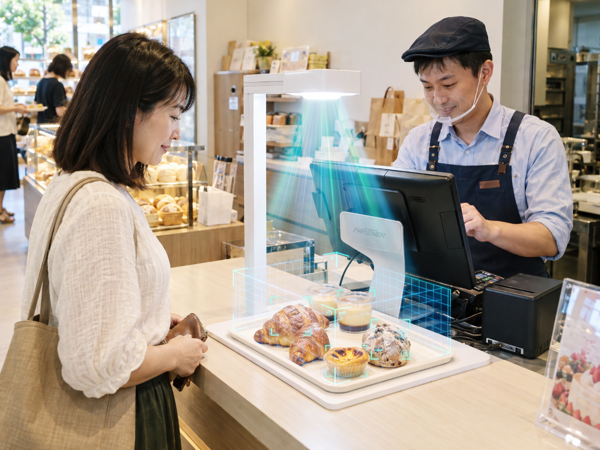 烘焙門市以 AI 麵包辨識結帳，店員協助顧客快速完成結帳